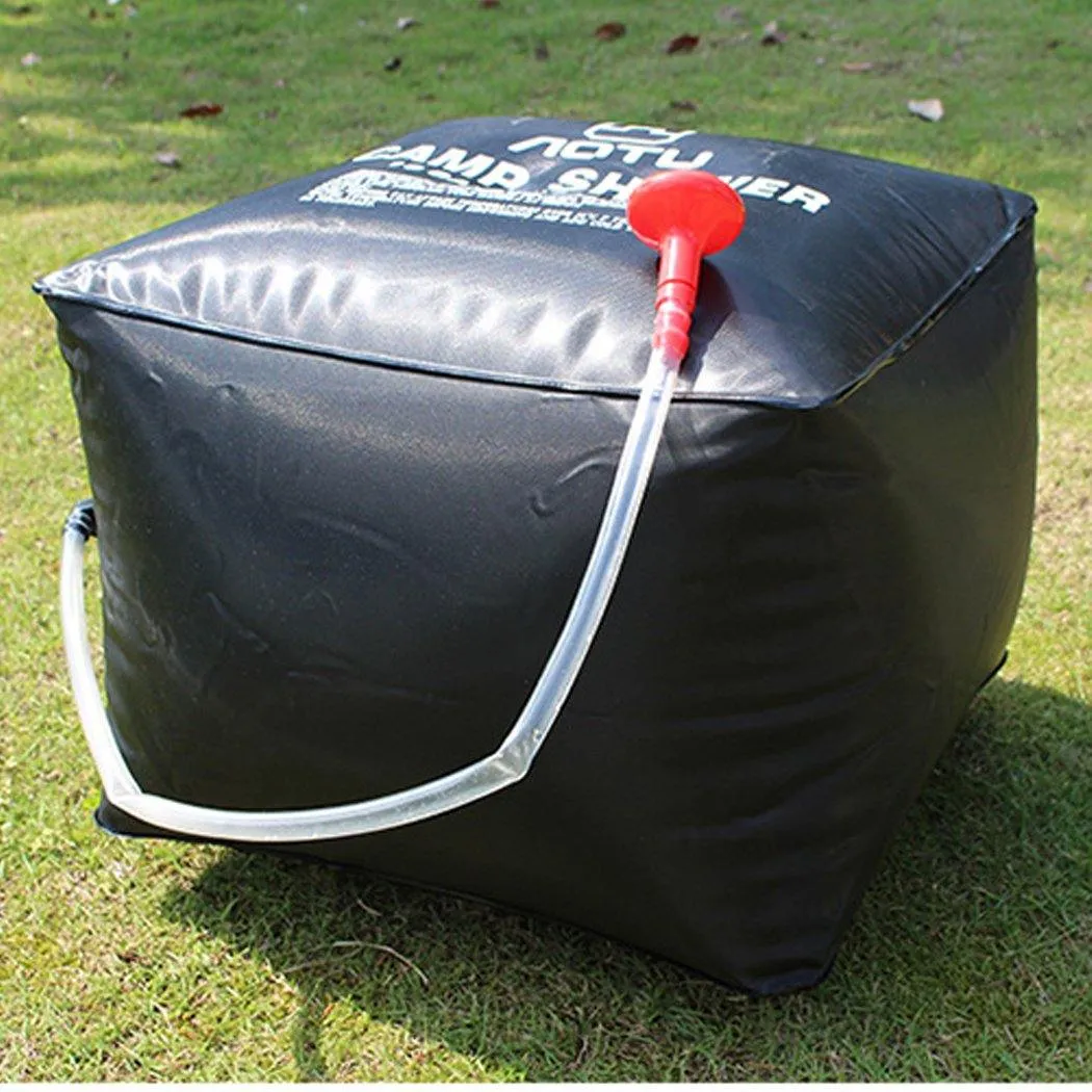 10 gallons/40L Solar Shower Bag Solar Heating Camping Shower Bag