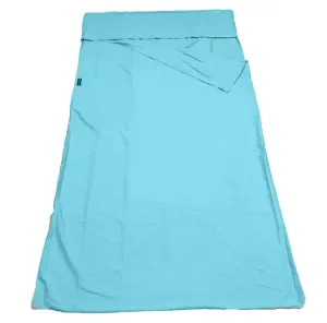 115*210cm light blue Household anti dirty sleeping bag, portable liner, ultra-light hotel travel sleeping bag AZ21673