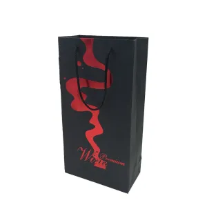 2 Bottle Wine Paper Bag(LP-12)