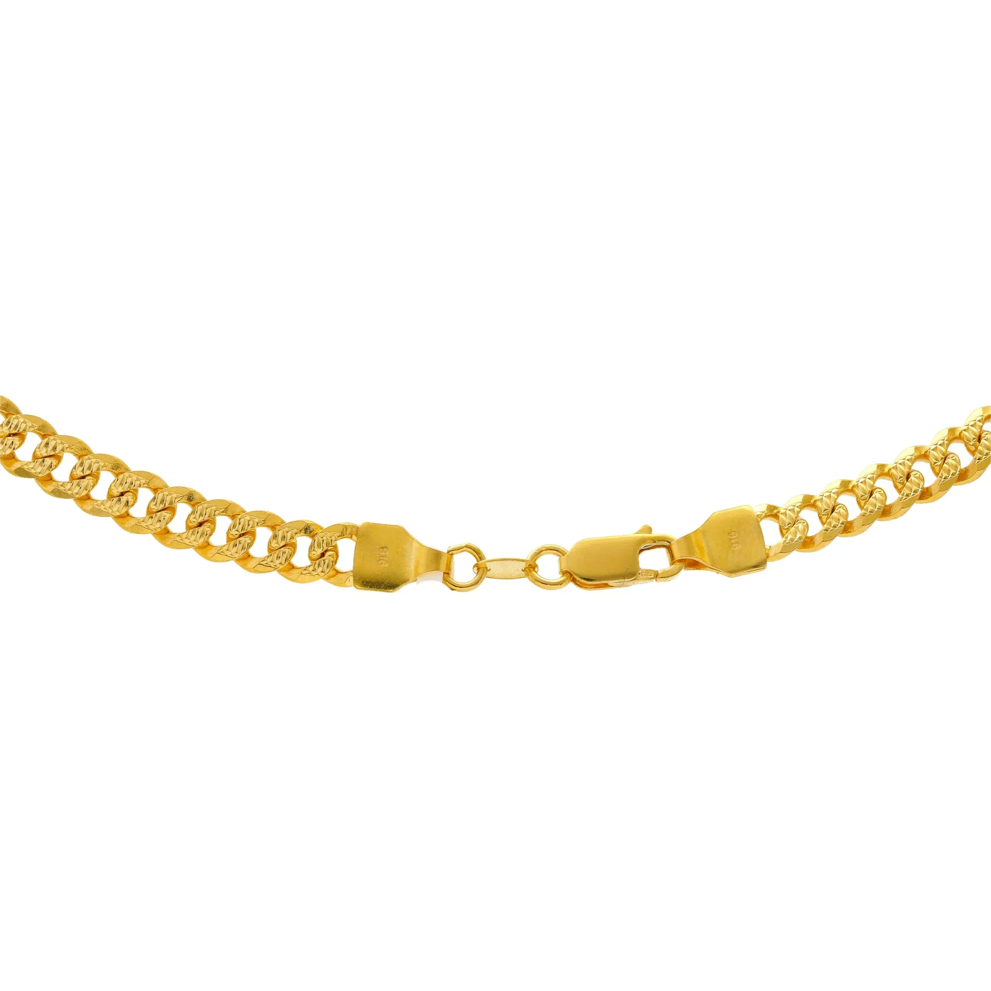 22K Yellow Gold Link Chain (55.7gm)