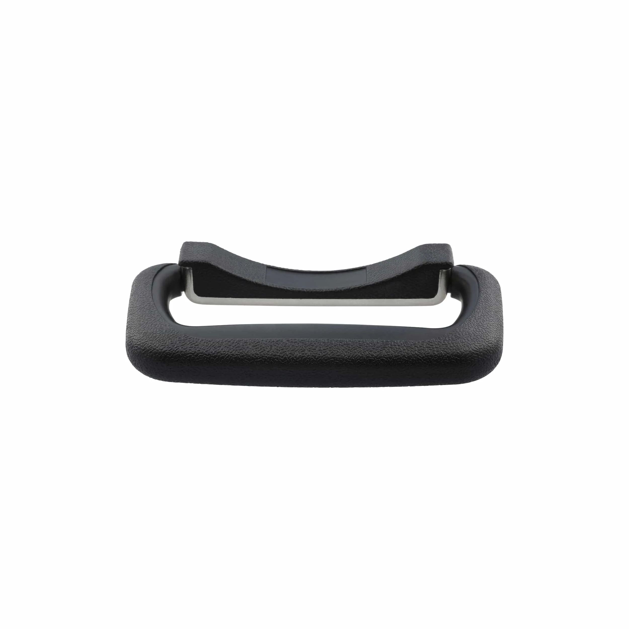 3 3/4" Black, Post Style Handle with Mounting Plate, Plastic, #L-1166