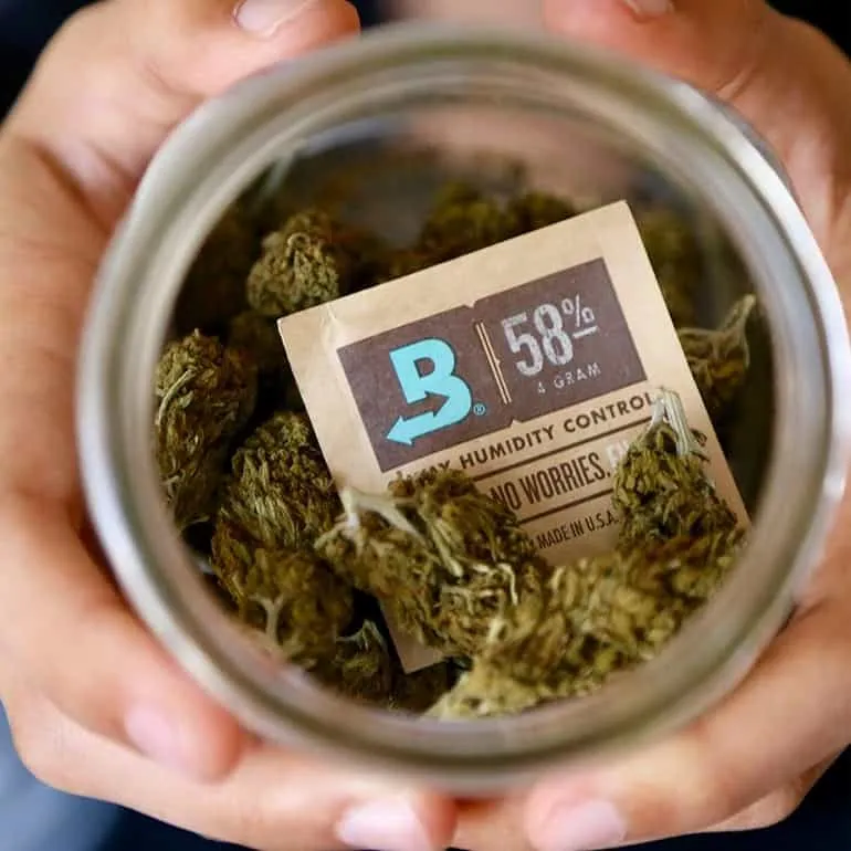 58% Boveda 8g Pack individually overwrapped