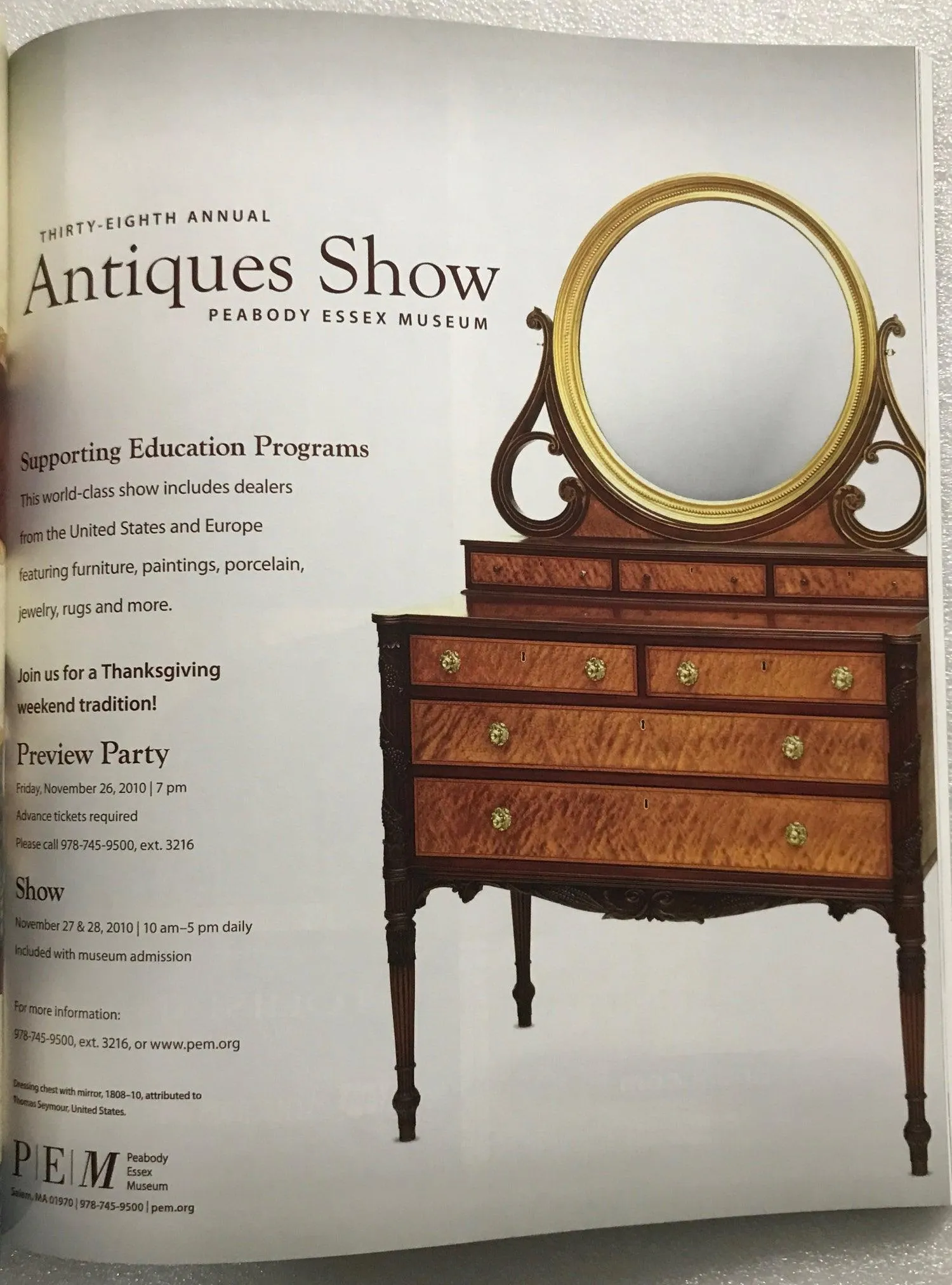 Antiques & Fine Art Magazine, Summer/Autumn 2010