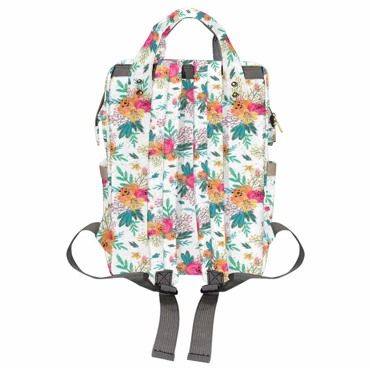 Australian Floral  Diaper Bag Backpack