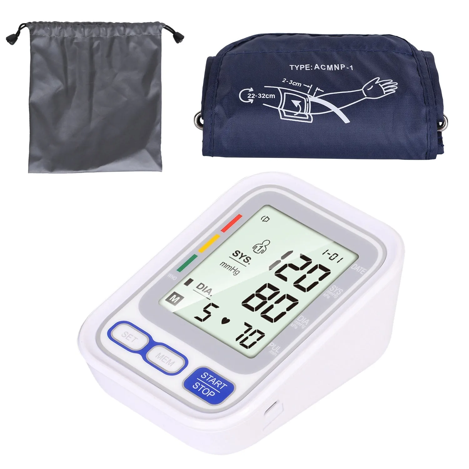 Automatic Arm Blood Pressure Monitor Digital