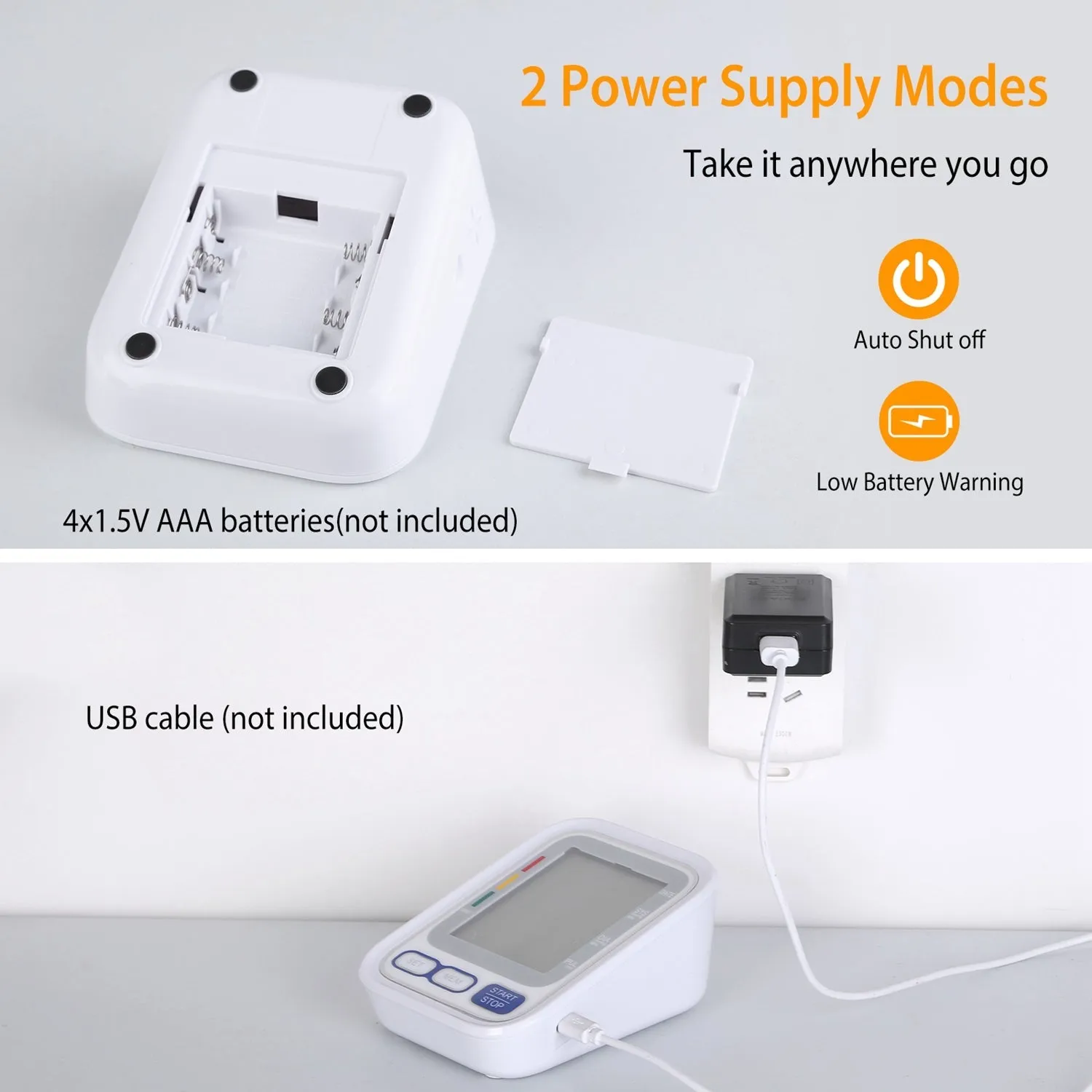 Automatic Arm Blood Pressure Monitor Digital