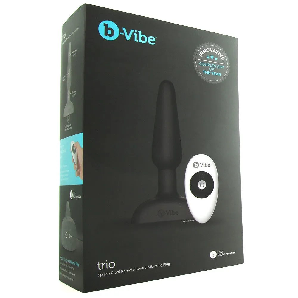 b-Vibe Trio Plug Black