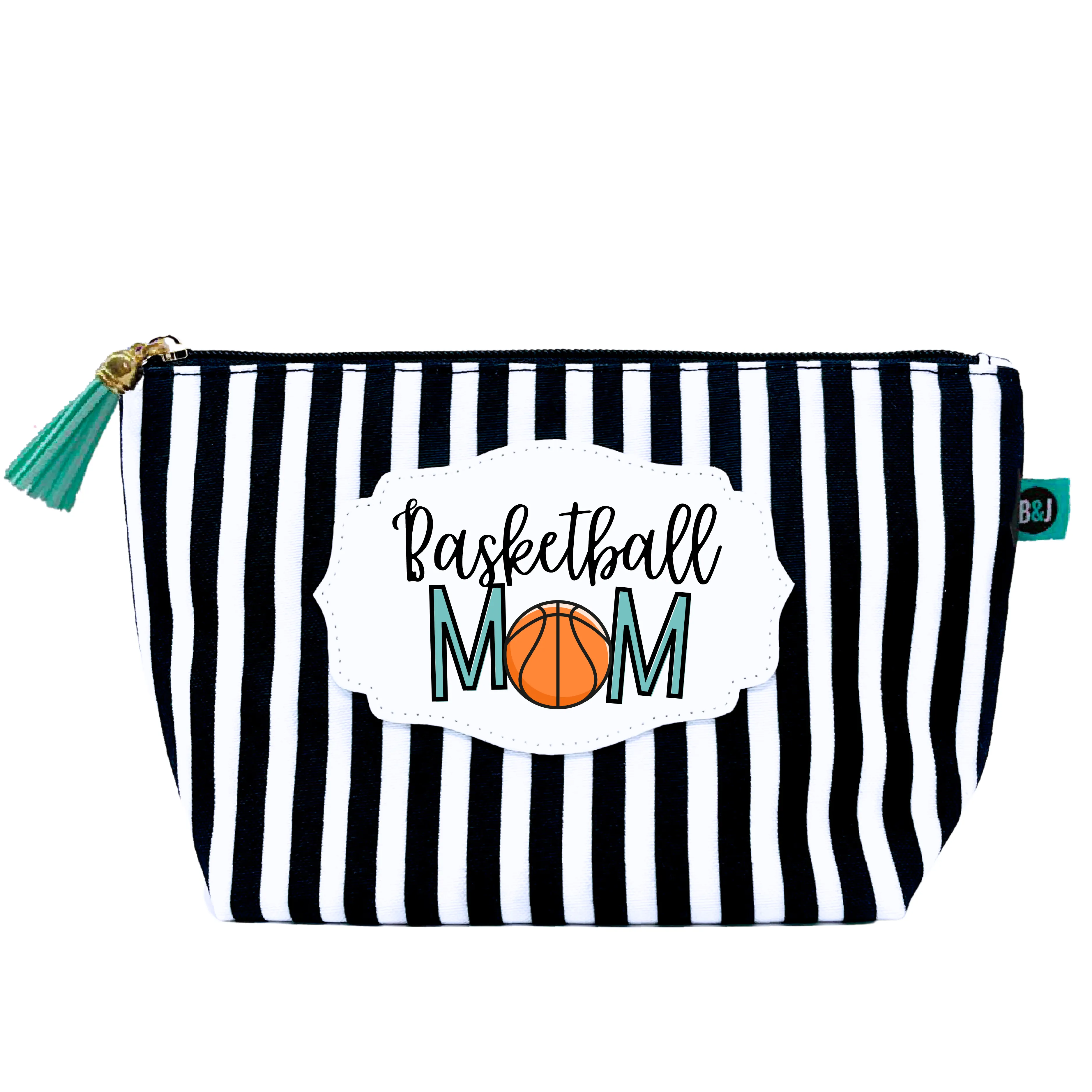 Basketball Mom Janie Zippered Pouch