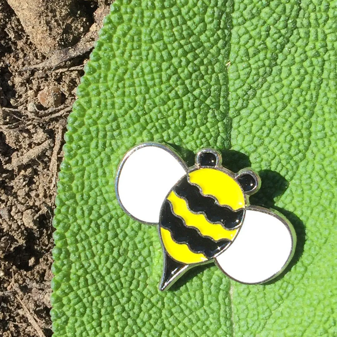 Bee Mini Enamel Art Pin