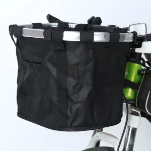 Bike Basket Pouch Folding Bicycle