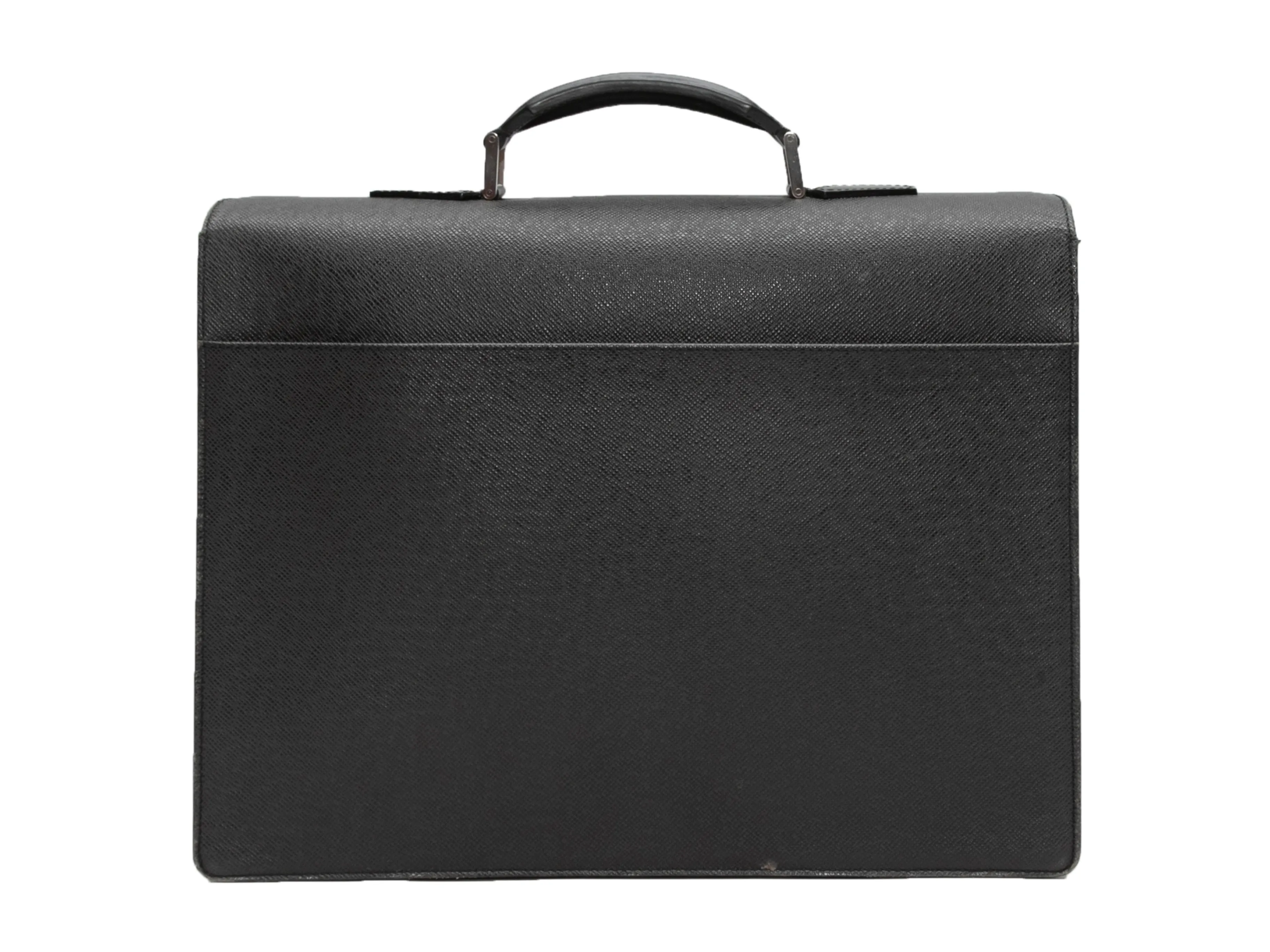 Black Louis Vuitton Leather Briefcase