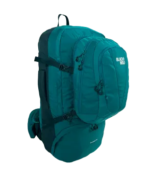 Black Wolf - Fulham II 60 Backpack - Quetzal Green/Sea Moss