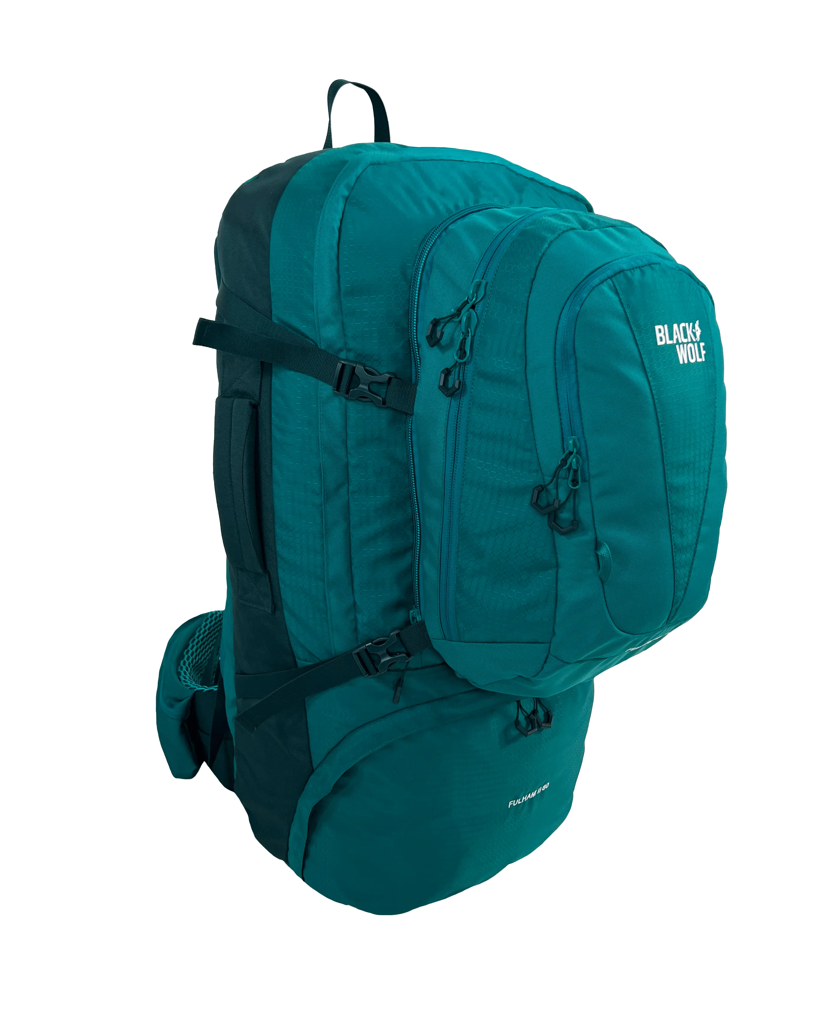 Black Wolf - Fulham II 60 Backpack - Quetzal Green/Sea Moss