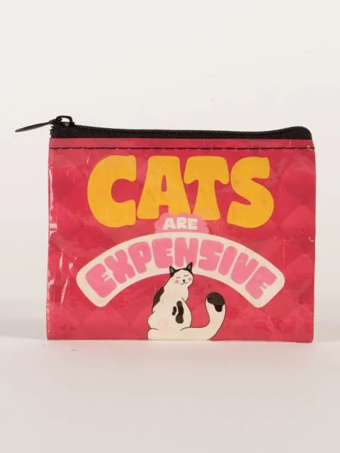 BlueQ - Cats Are Expensive - Coin Purse