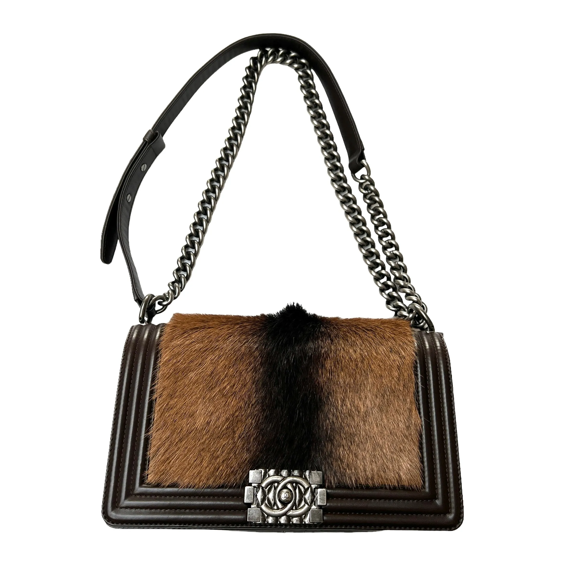 Boy Bag with Fur