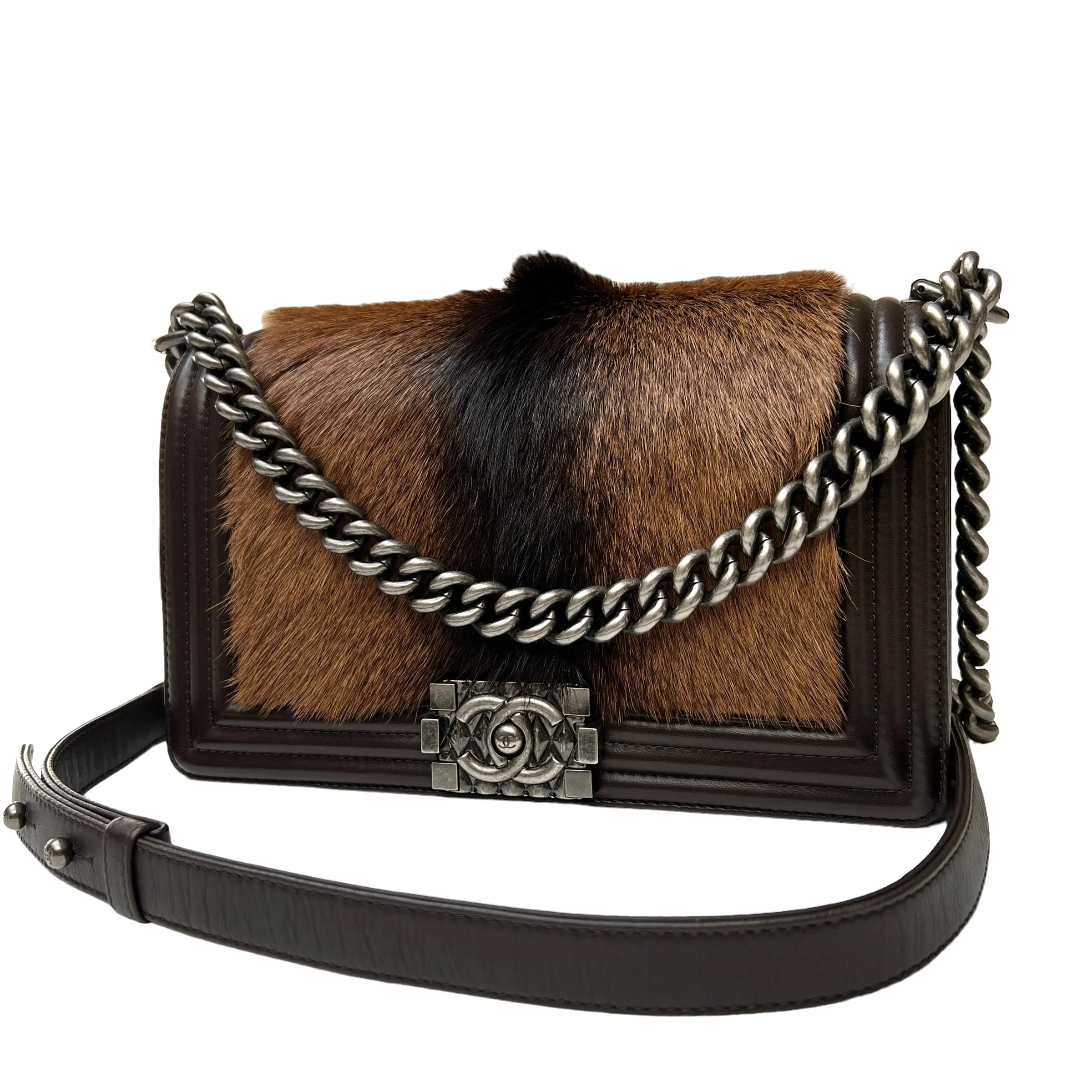 Boy Bag with Fur