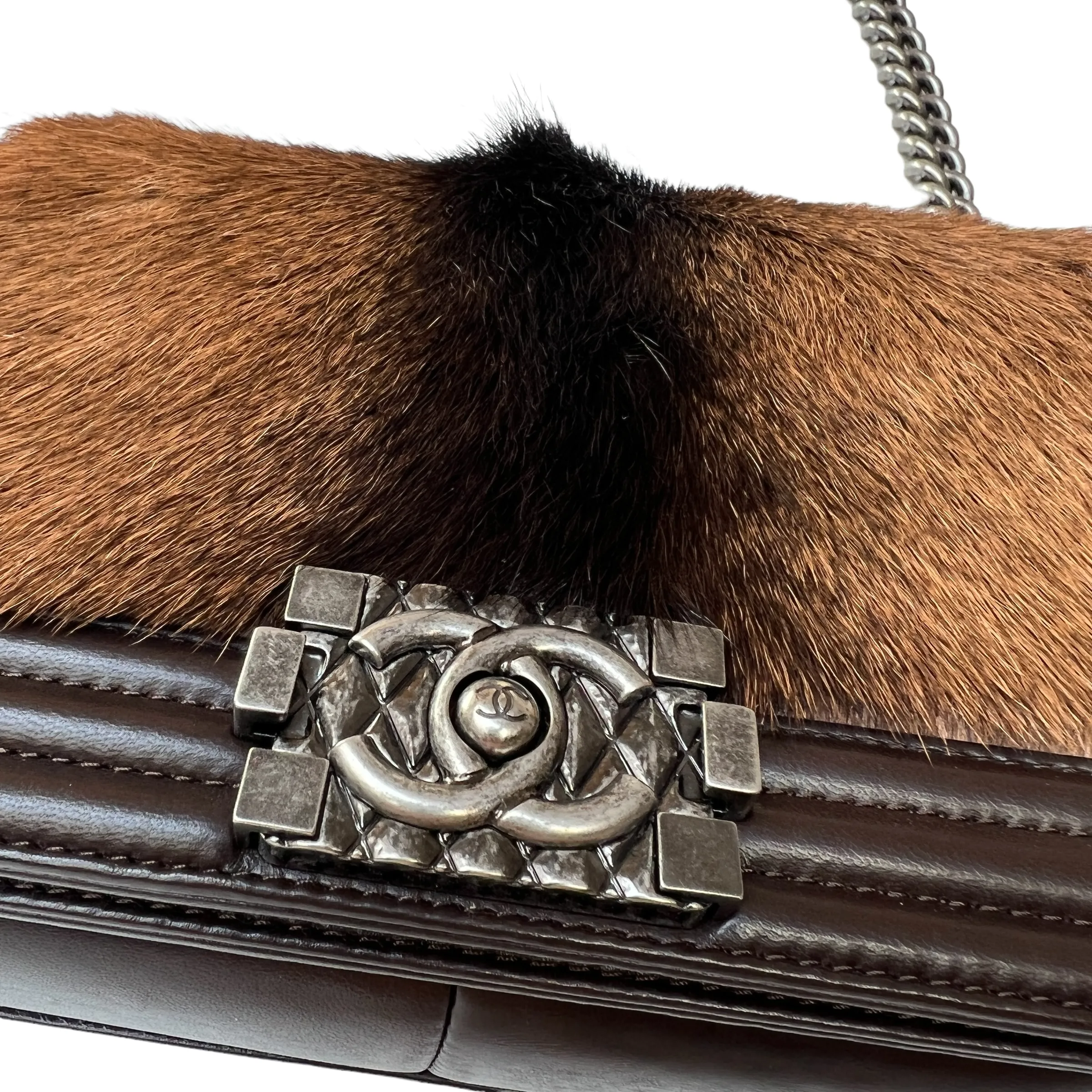 Boy Bag with Fur