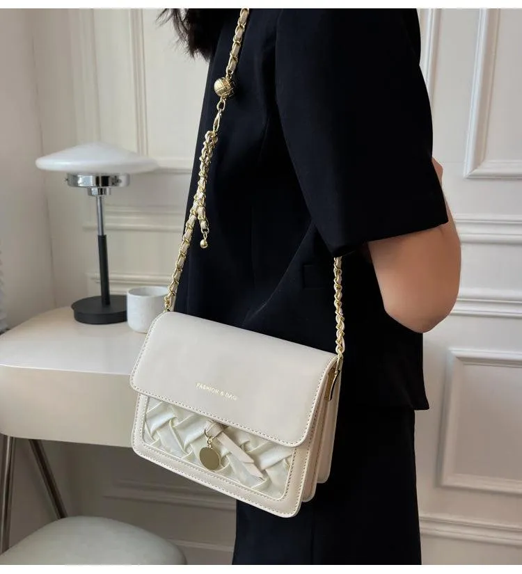 Braided Flap Bag