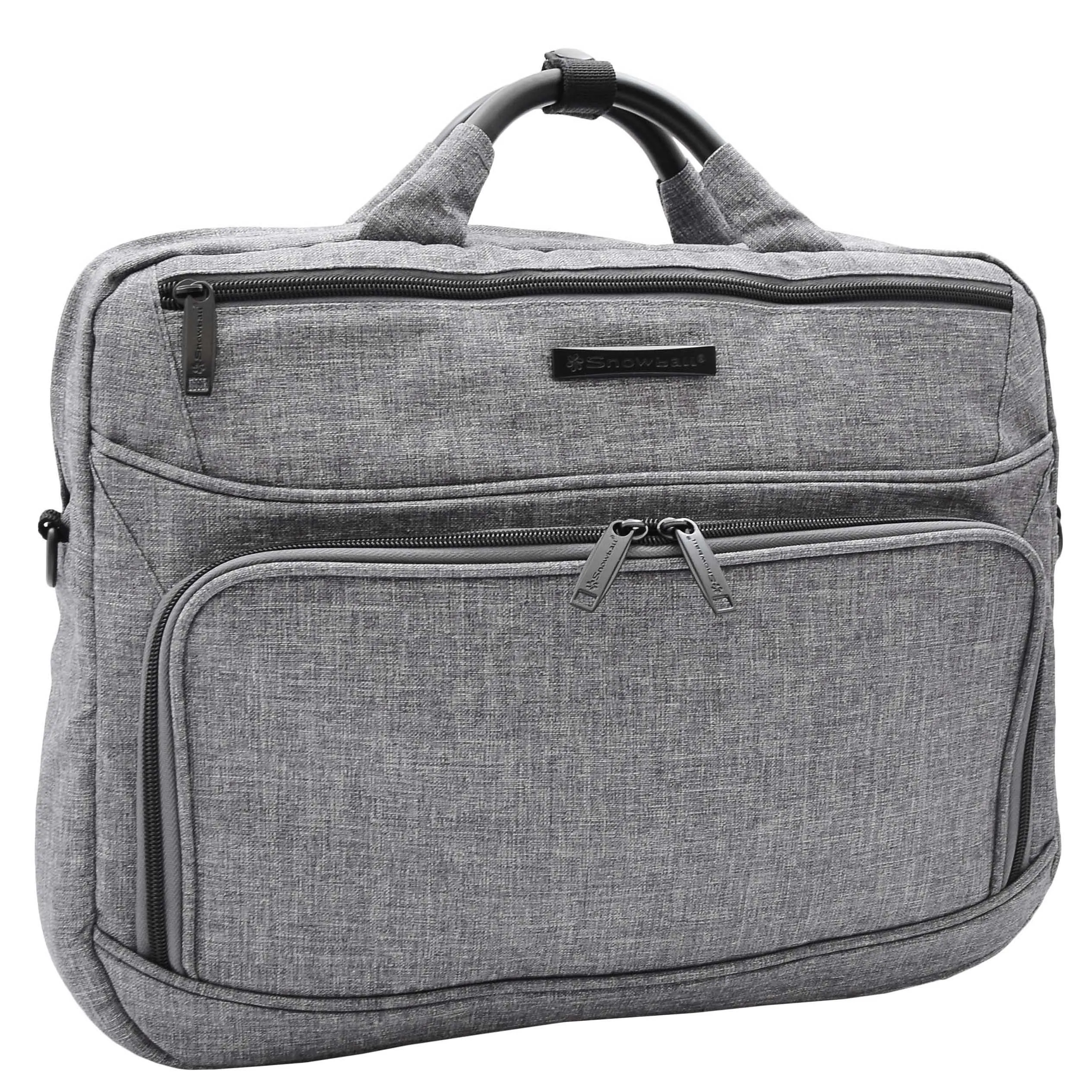 Briefcase Cross Body Organiser Bag Laptop Carry Case H315 Grey