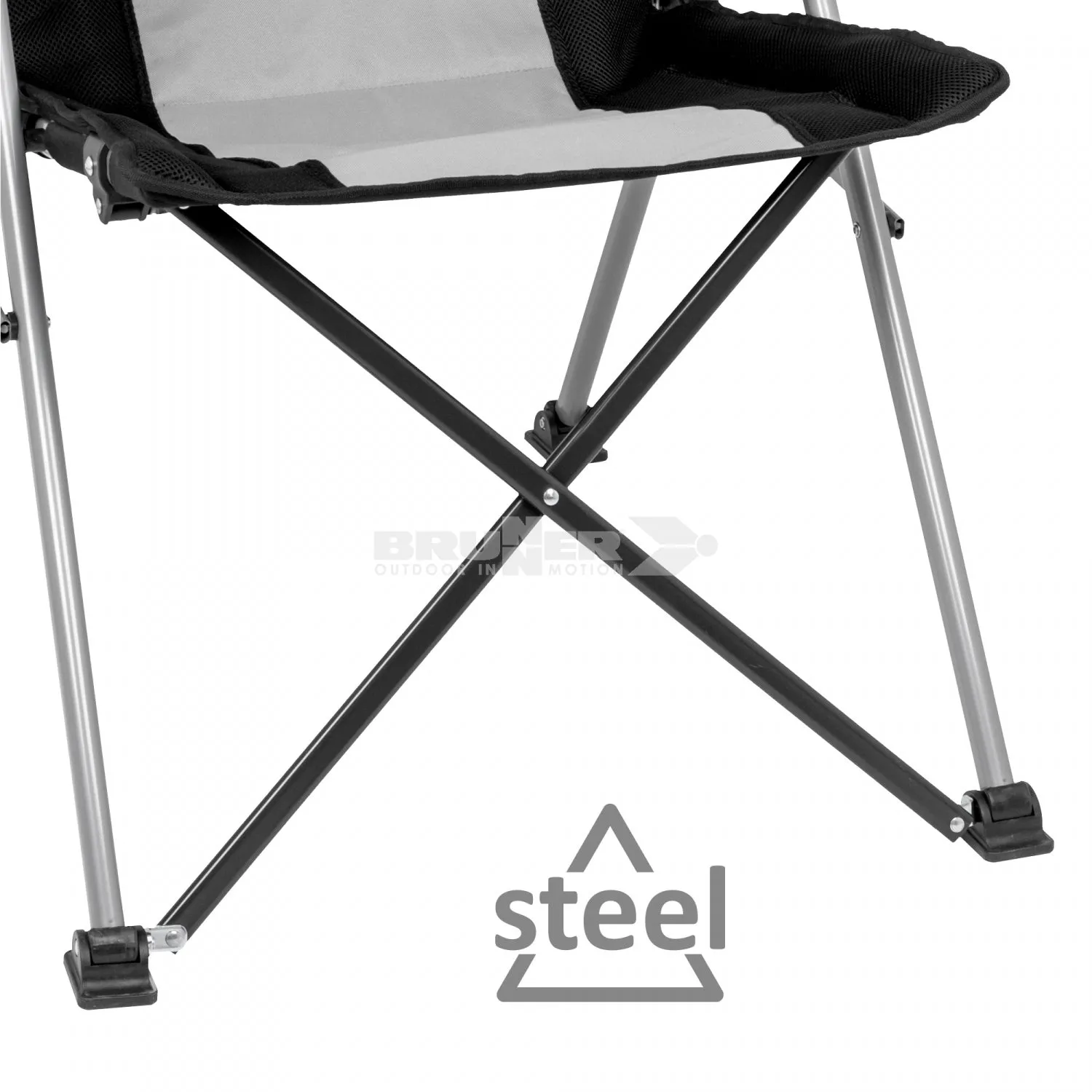 Brunner Raptor Highback Camping Chair Grey