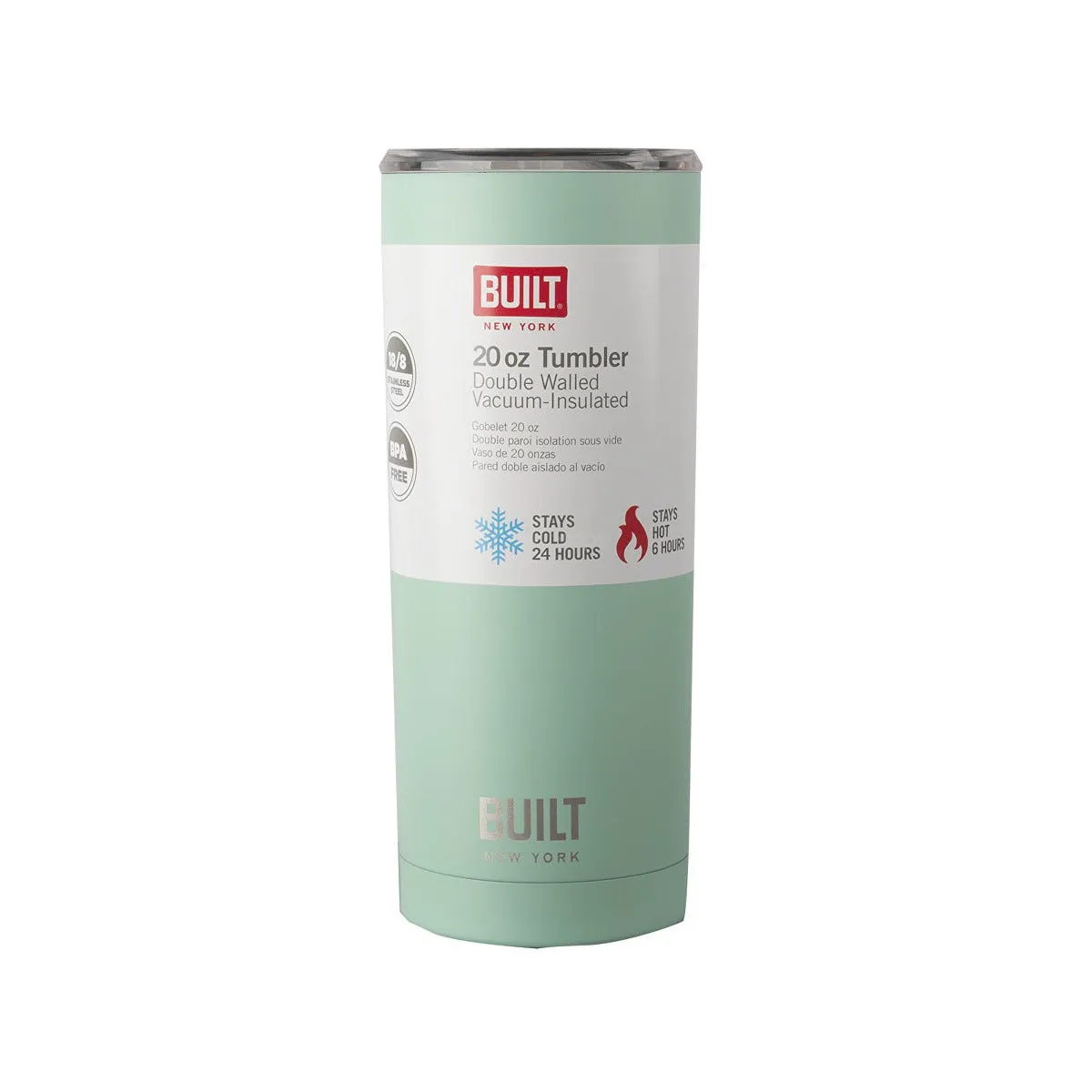 Built Double Wall Insulated Water Tumbler Matt 590ml