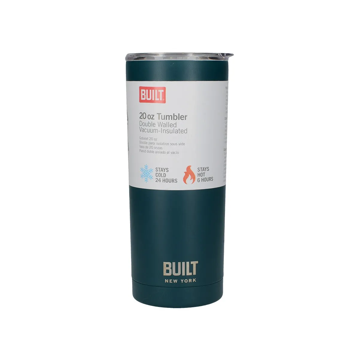 Built Double Wall Insulated Water Tumbler Matt 590ml