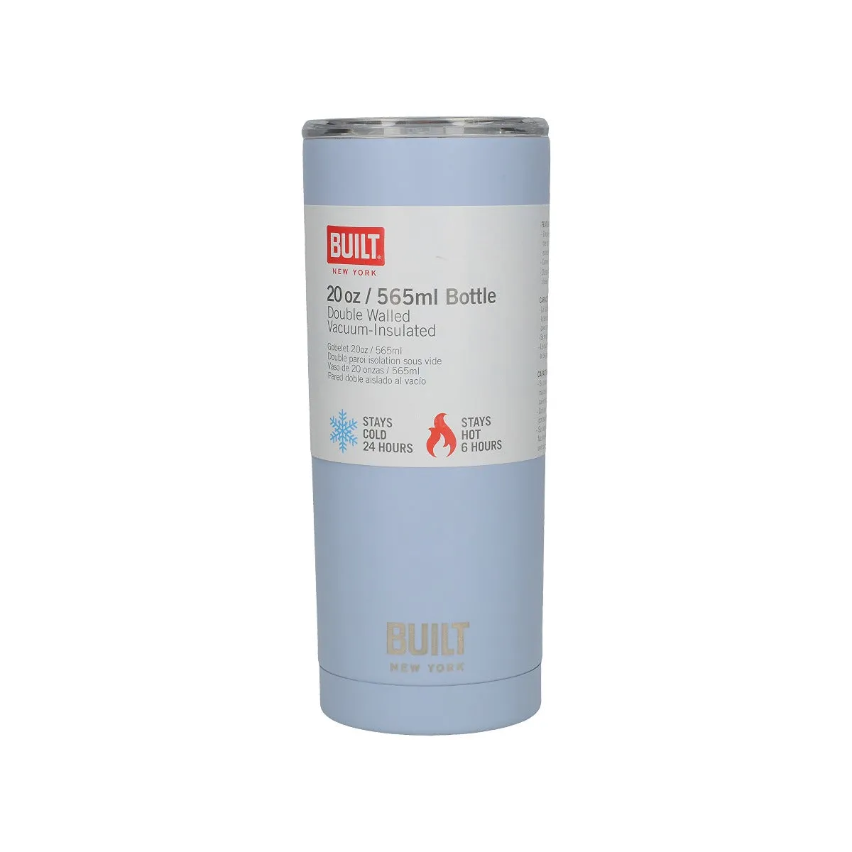 Built Double Wall Insulated Water Tumbler Matt 590ml