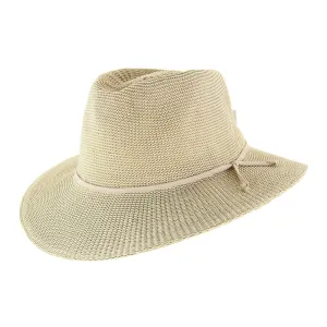 Cancer Council Ladies Jacqui Mannish Hat - Beige