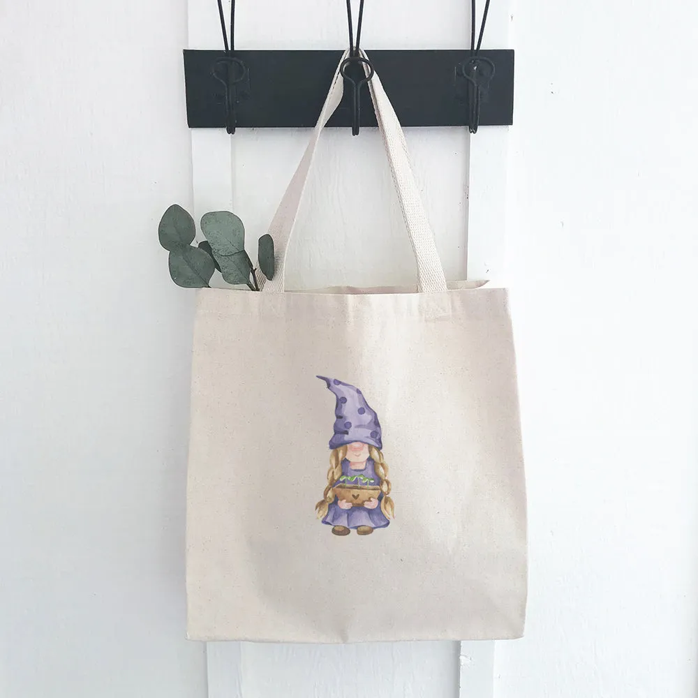 Canvas Tote Bag - Garden Gnome Gal