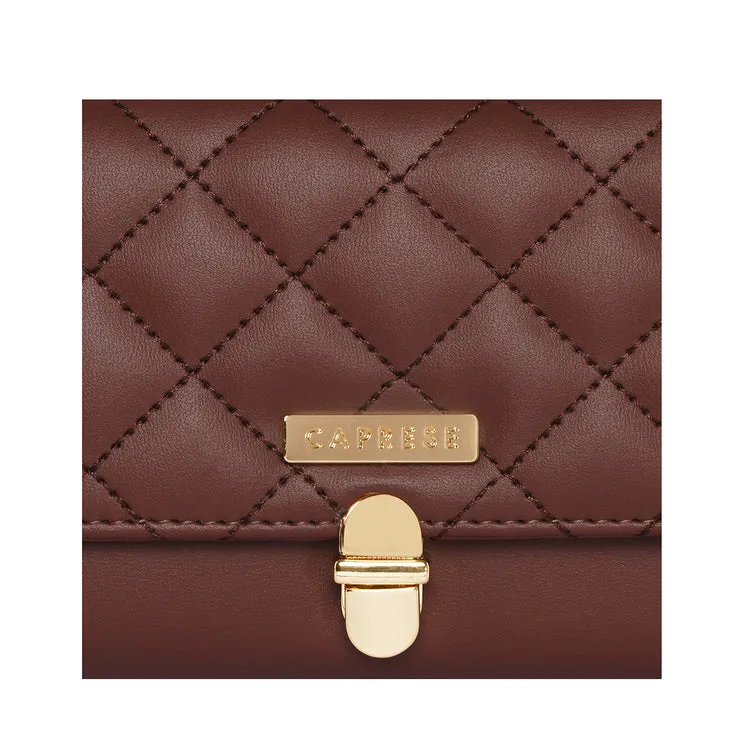 Caprese Sia Flap Wallet Medium Burgundy