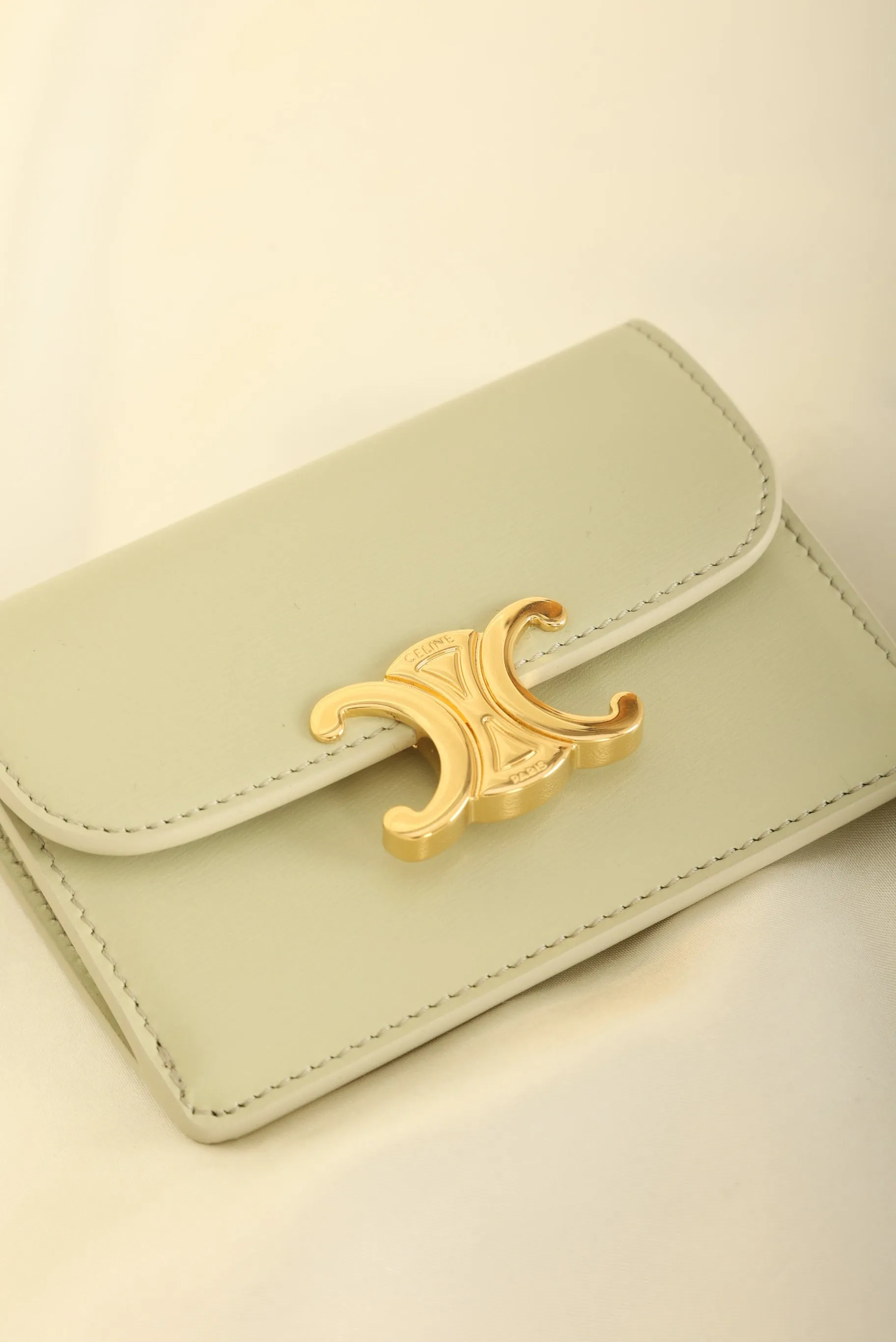 Celine Triomphe Flap Cardholder