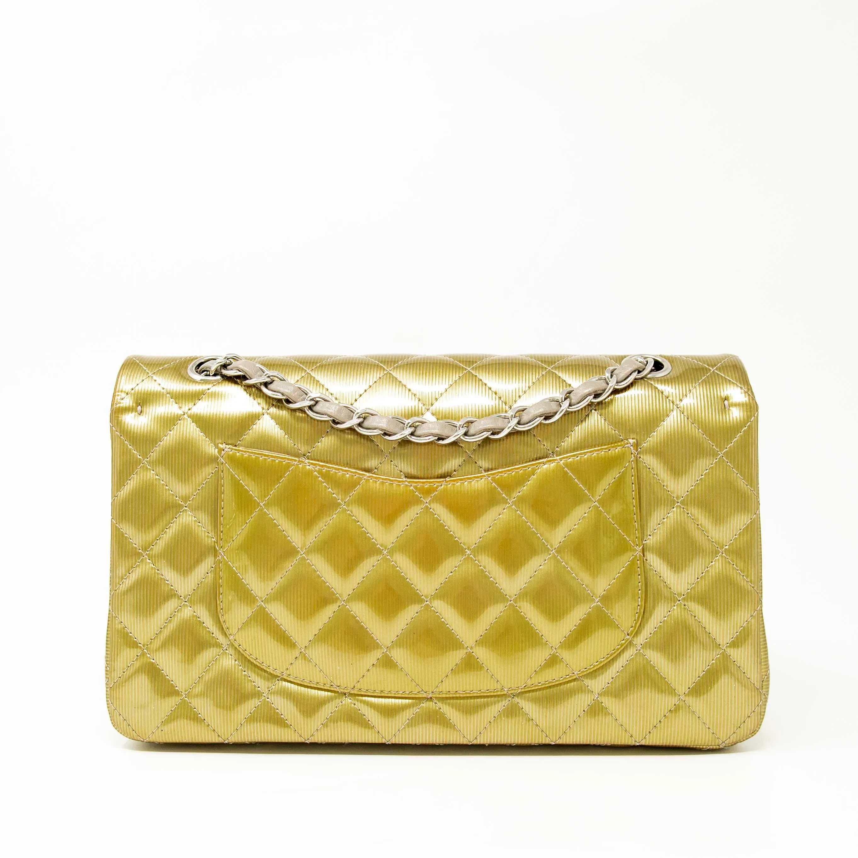 Chanel Gold Medium Classic Flap