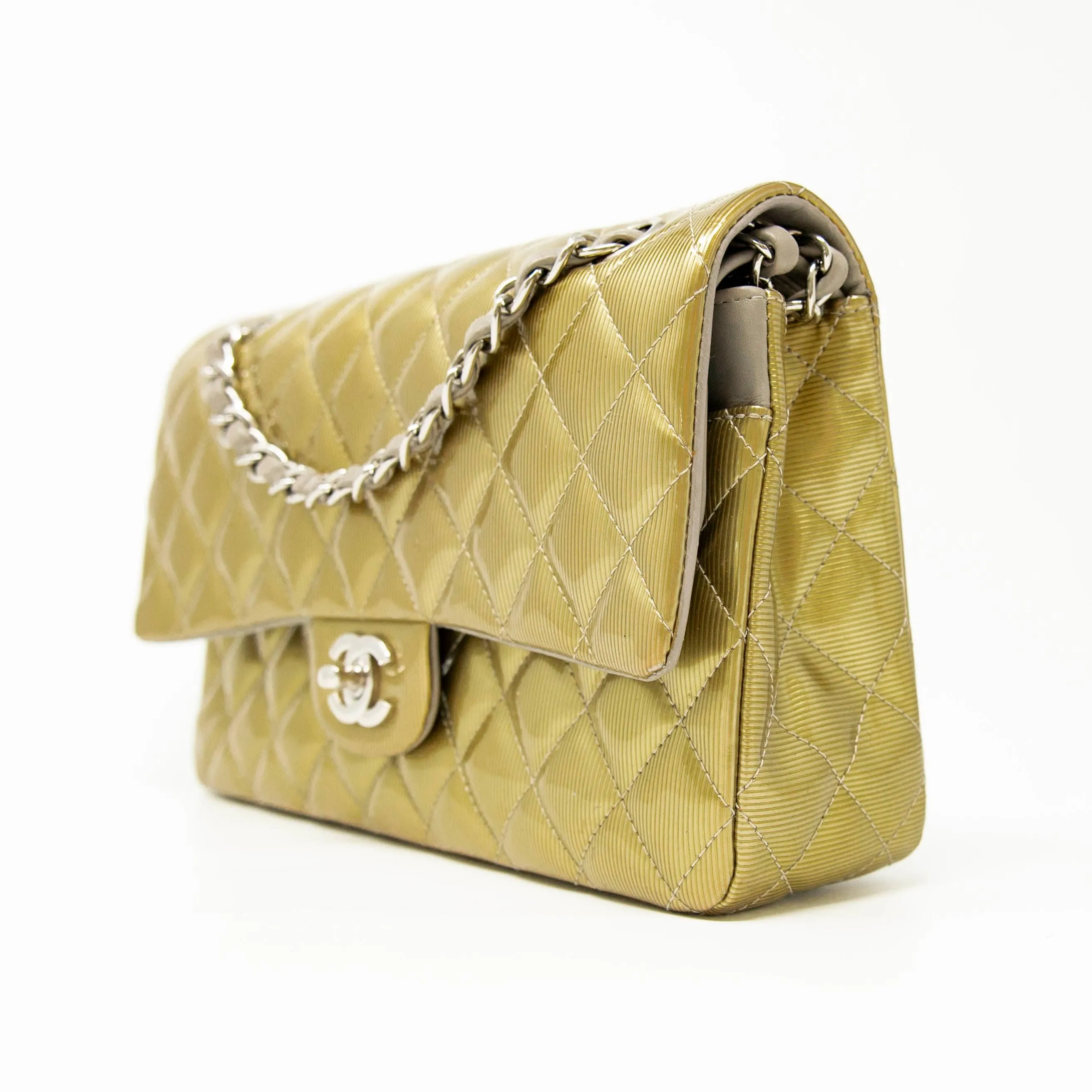 Chanel Gold Medium Classic Flap