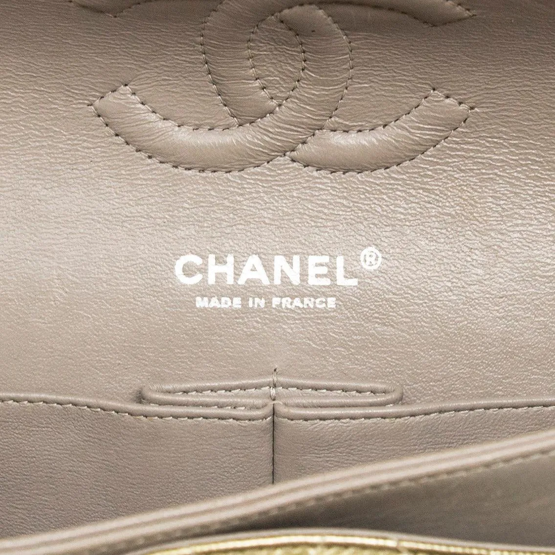 Chanel Gold Medium Classic Flap