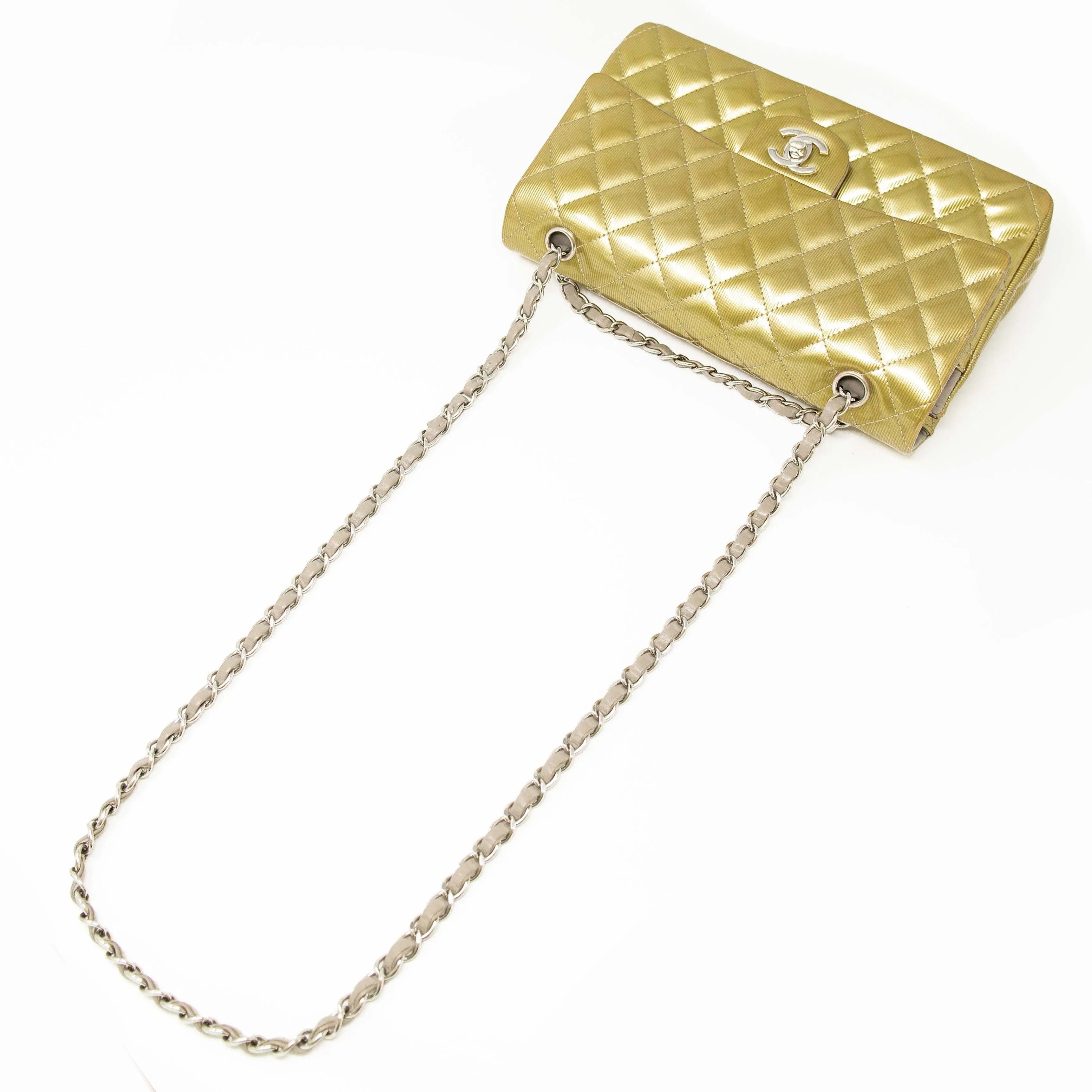 Chanel Gold Medium Classic Flap