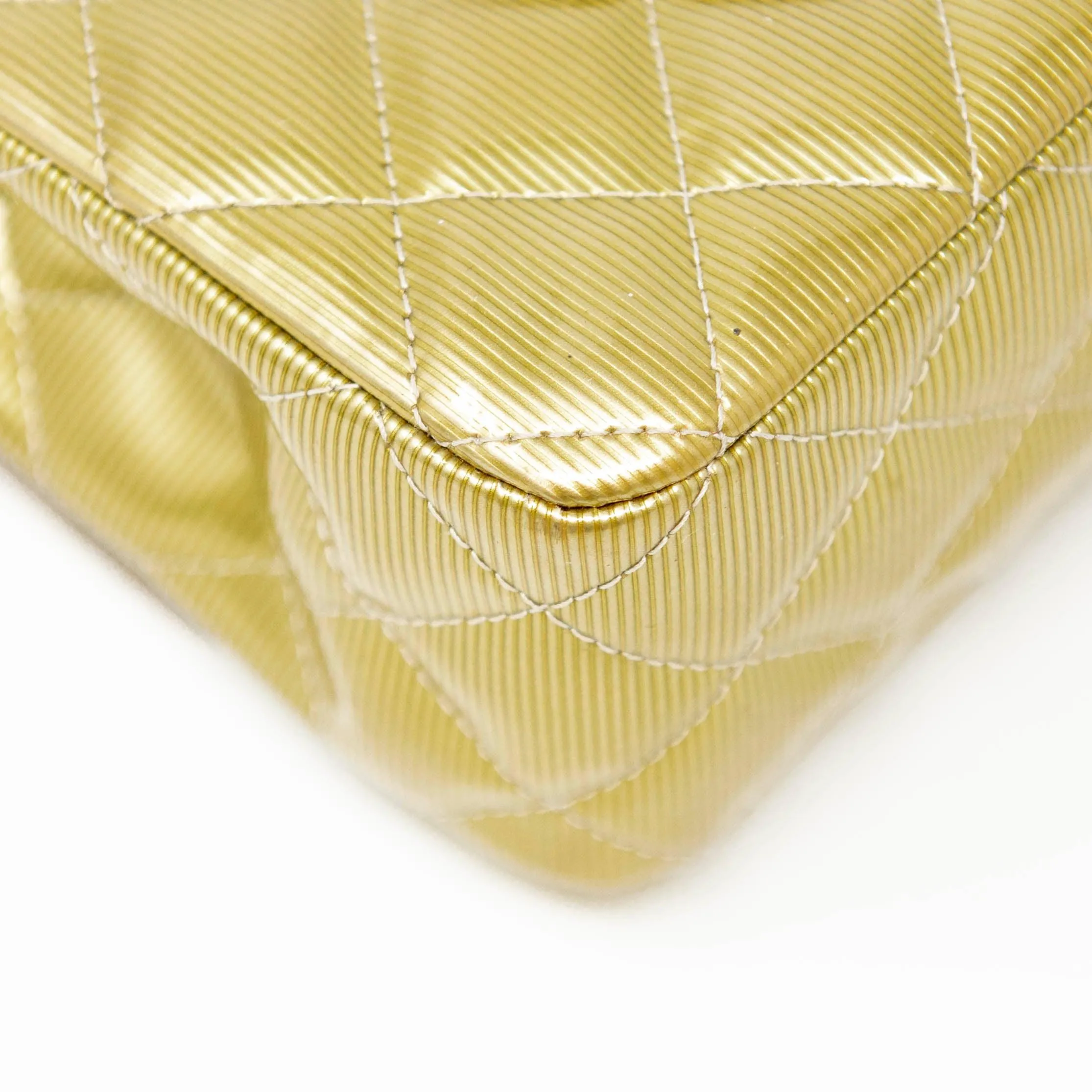 Chanel Gold Medium Classic Flap