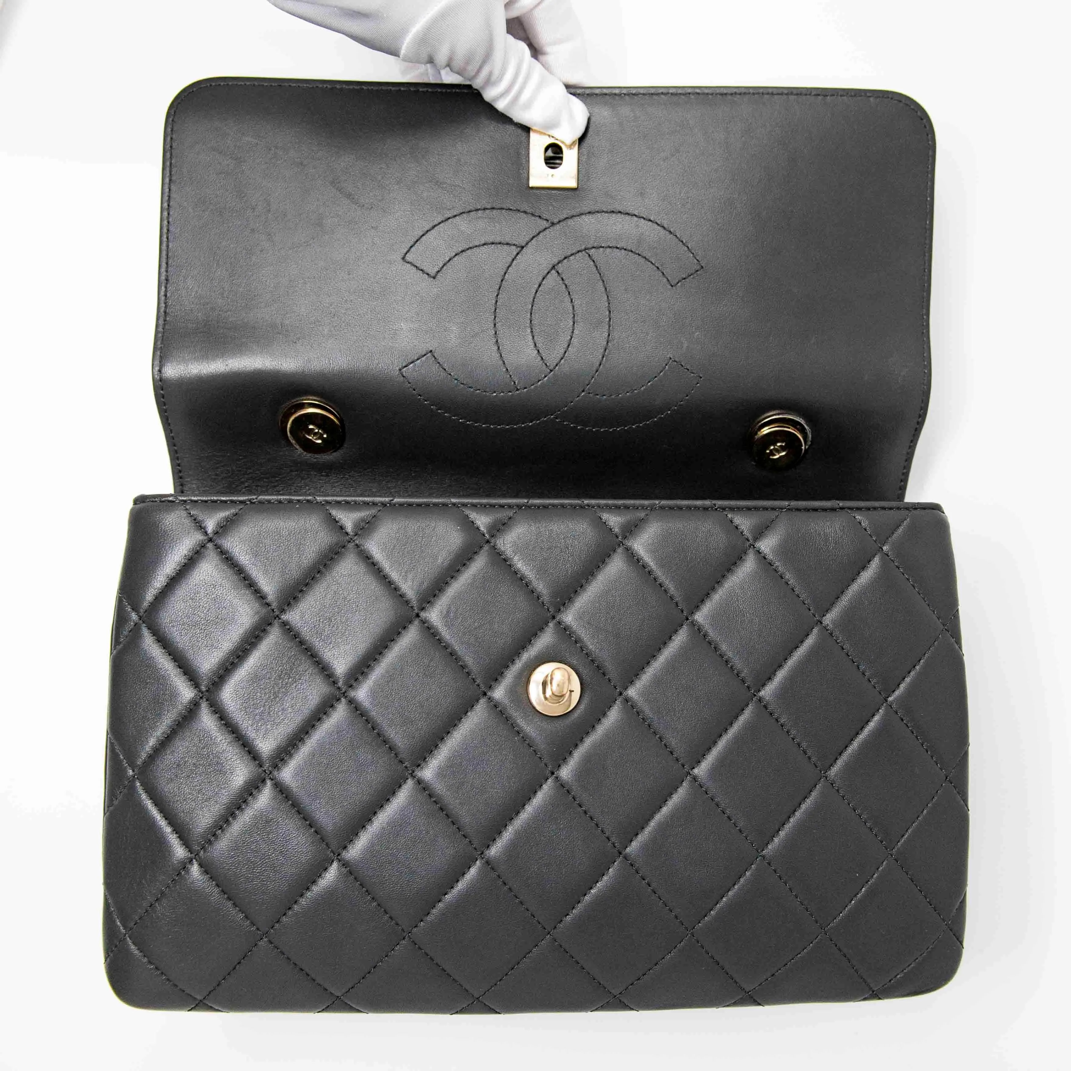 Chanel Grey Medium Trendy CC Flap Bag