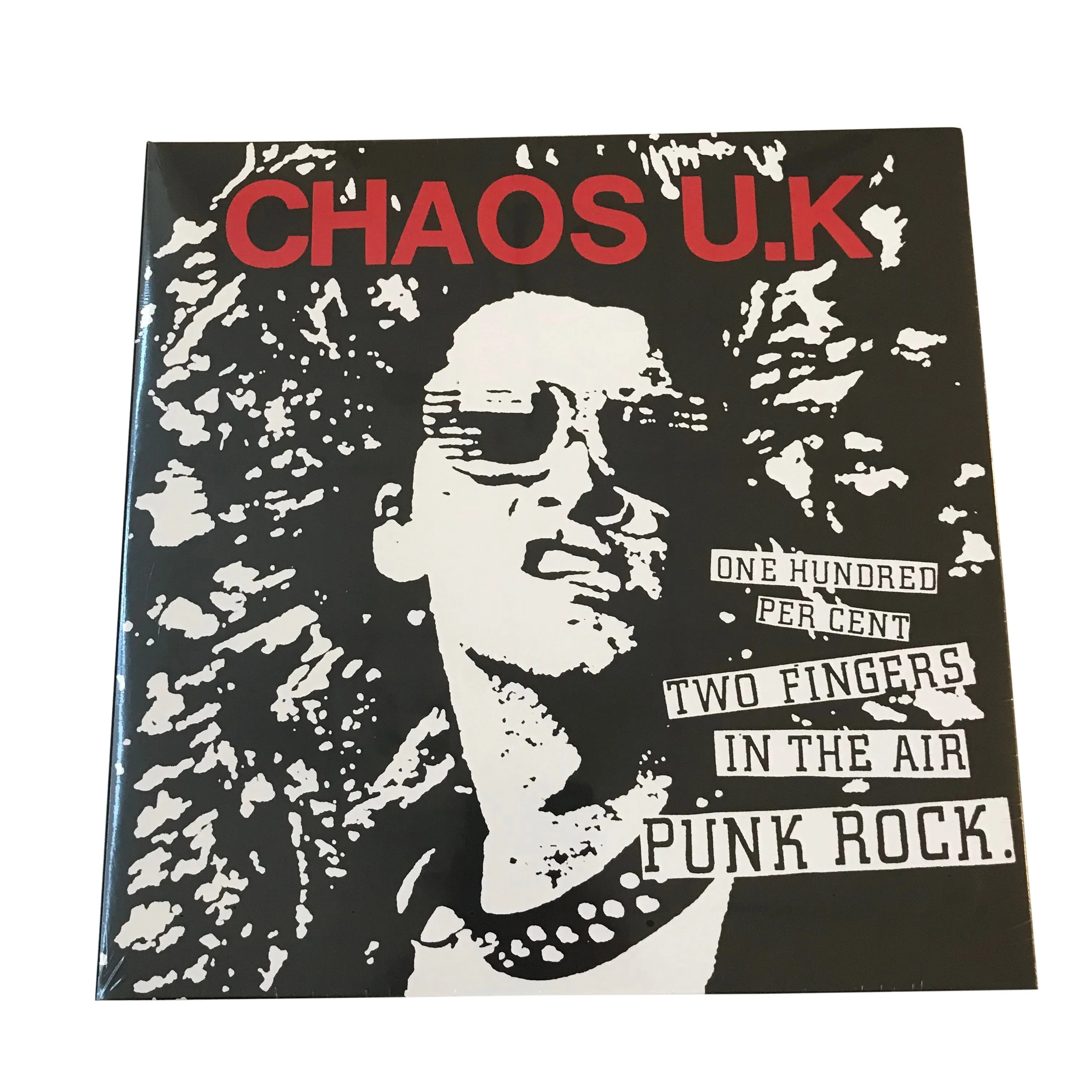 Chaos UK: One Hundred Percent Two Fingers In The Air Punk Rock 12"