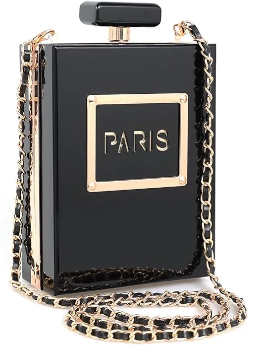 Clear Paris Perfume Purse