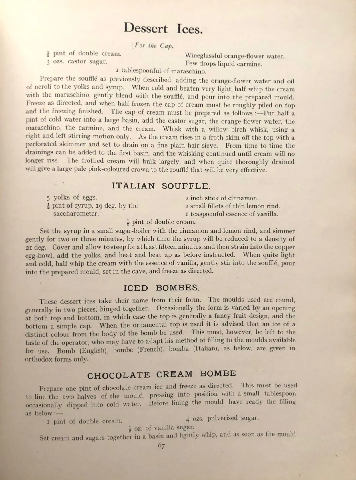 (Confectionery) Harris, H.G. & S.P. Borella. All About Ices, Jellies & Creams