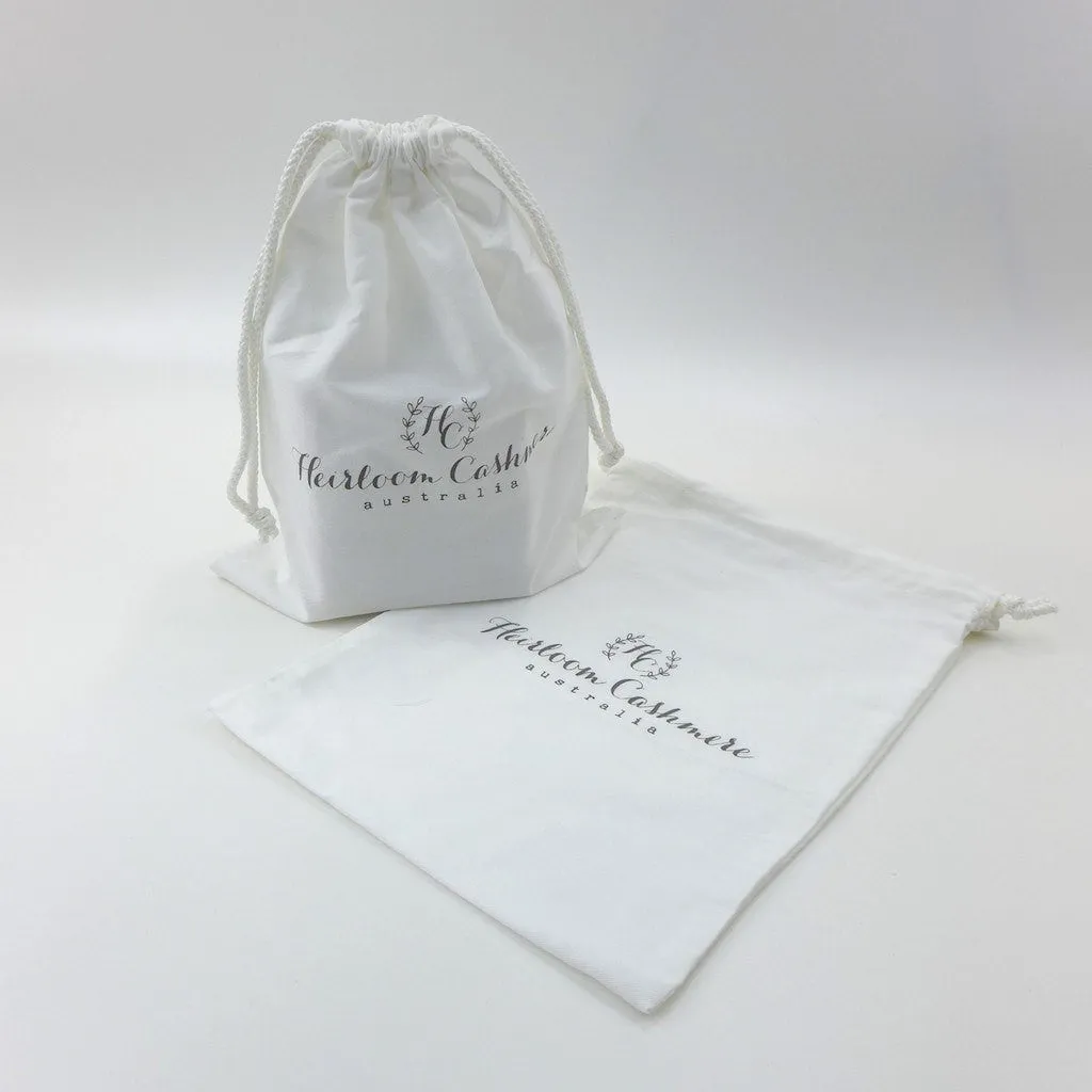 Cotton Drawstring Pouch-Medium(CB-13)