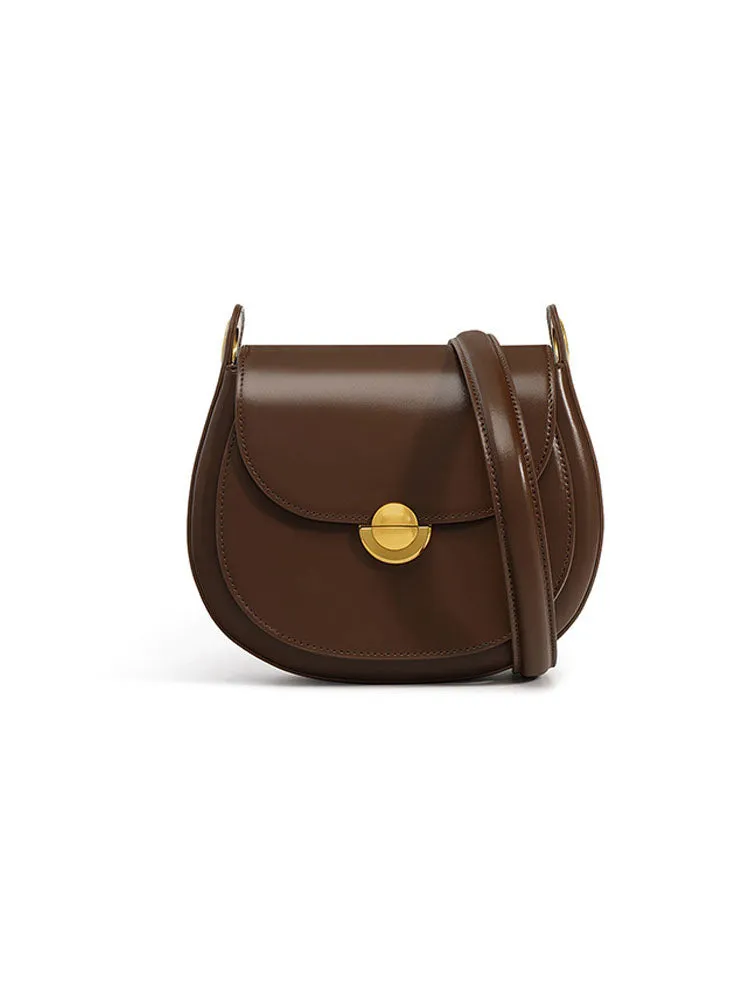 Crossbody Saddle Leather Bag