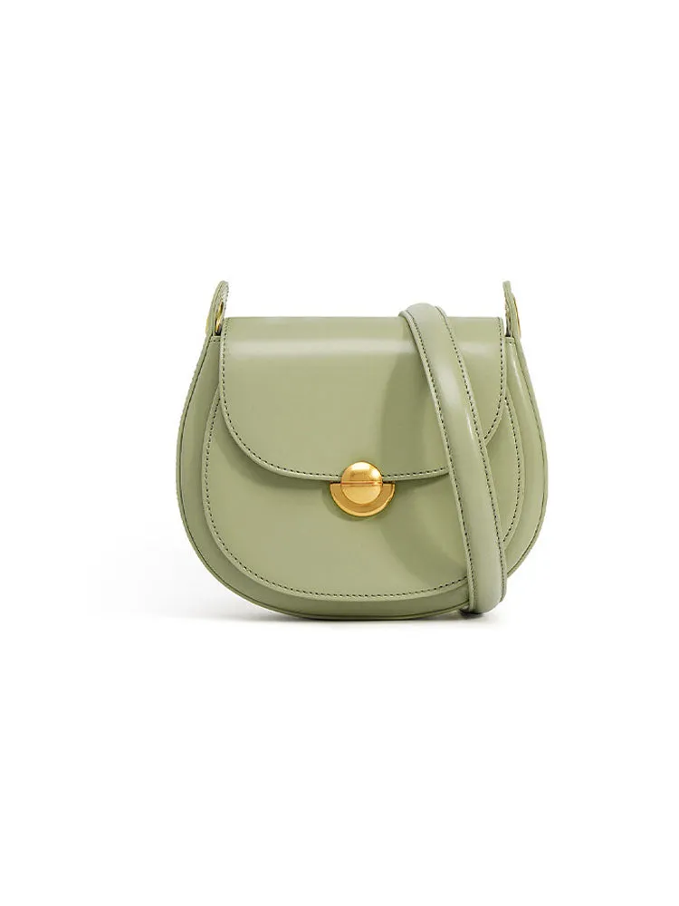 Crossbody Saddle Leather Bag