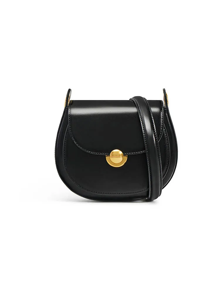 Crossbody Saddle Leather Bag