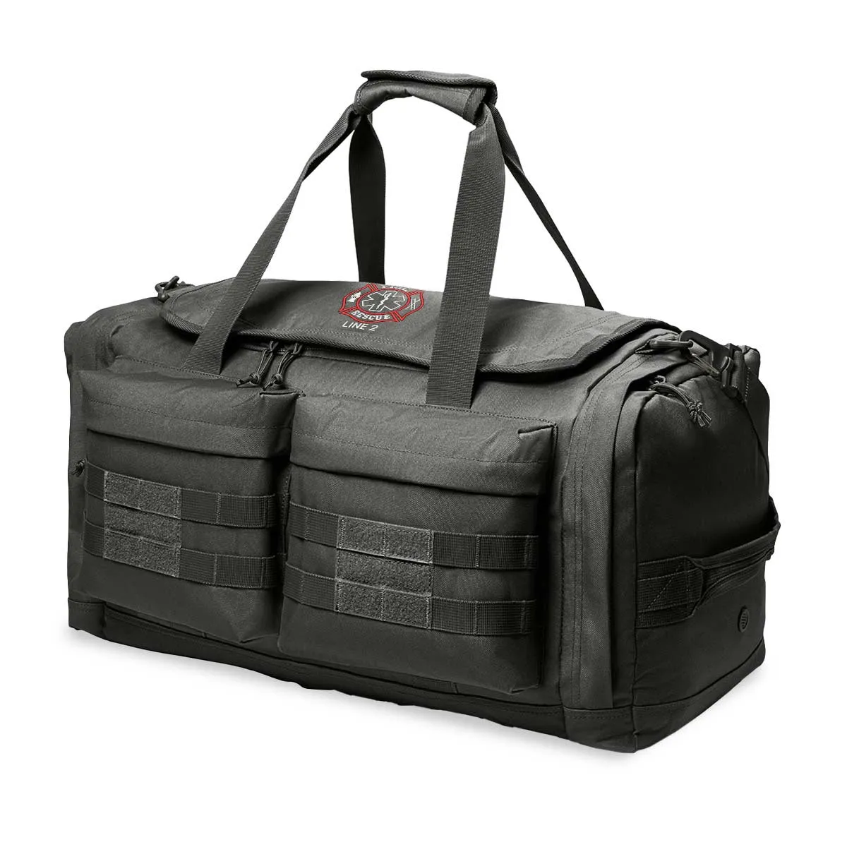 Customized Tactical Duffel Bag with Fire Rescue Embroidery