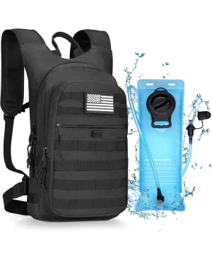 CVLIFE Tactical Hydration Backpack for Men Women