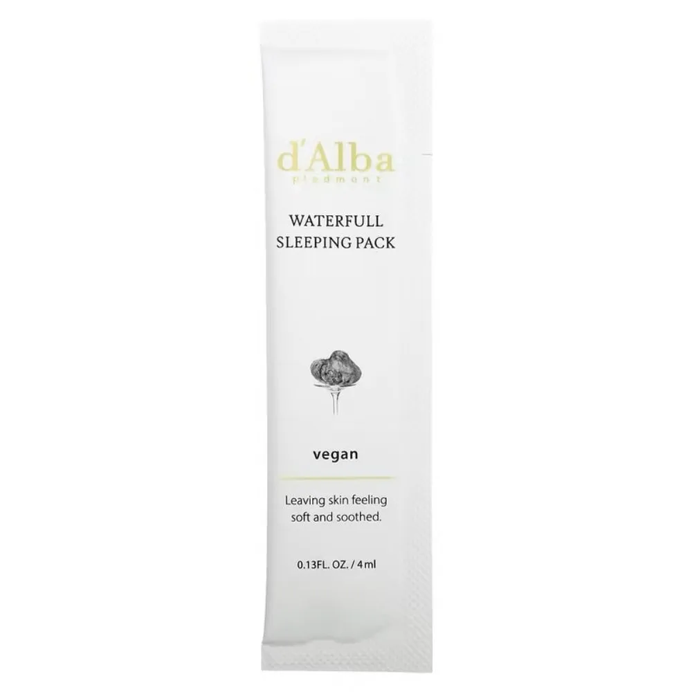 D'Alba Waterfull Vegan Sleeping Pack 12 x 4ml