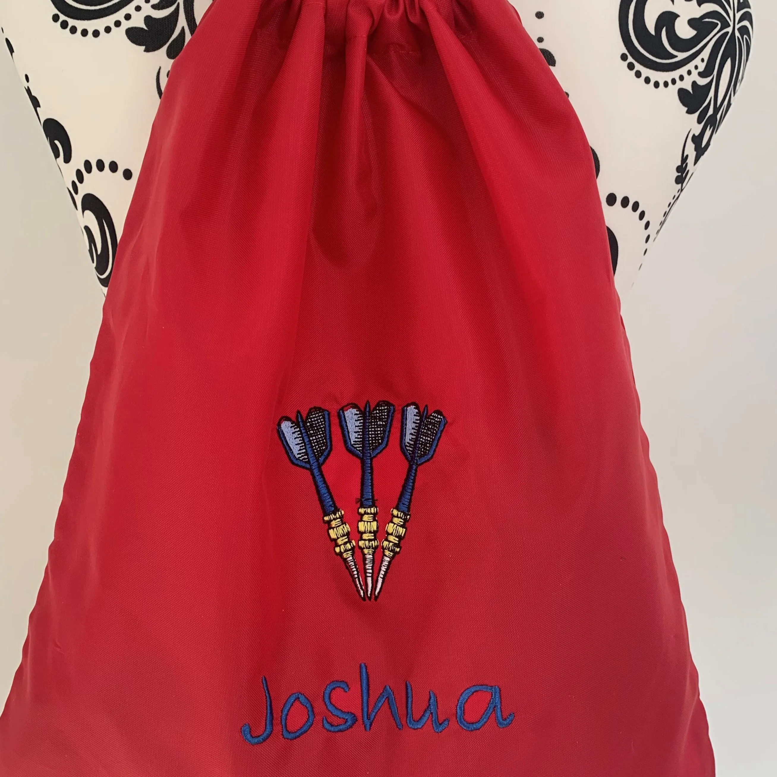 Darts Drawstring Gym Bag - Personalised