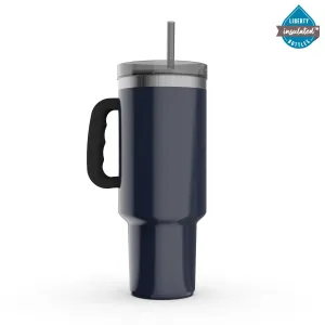 Deep Navy 40oz Travel Tumbler