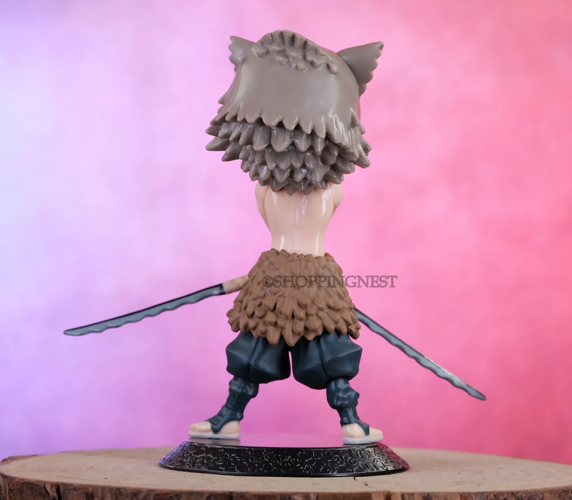 Demon Slayer Inosuke Hashibira Chibi Action Figure PVC Anime Figurine | 7.5 Cms |